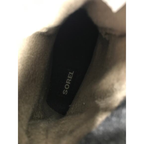 Sorel Women’s 6 Slimpack Lace III Waterproof Brown Khaki Boots - Picture 7 of 8